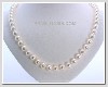 AA Grade White Akoya Pearl Necklaces